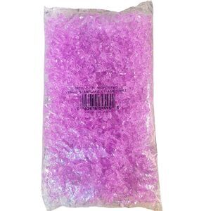Darice Purple Craft Beads NWT Starflake Light 18MM 500 Pieces Jewelry Making